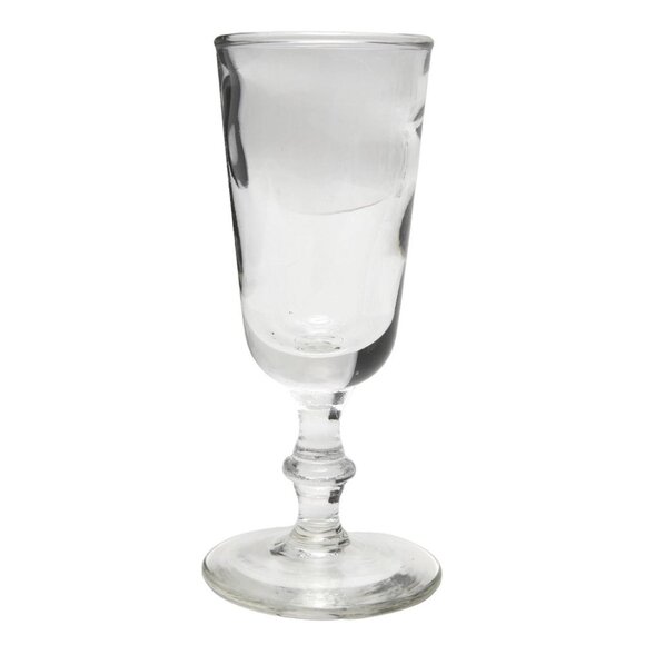 Vintage Steube Style Sherry Shot Glasses Footed Crystal Clear Set of 8 Holidays - Picture 8 of 11